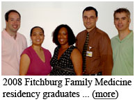 Fitchburg Family Medicine Resident Graduates, 2008