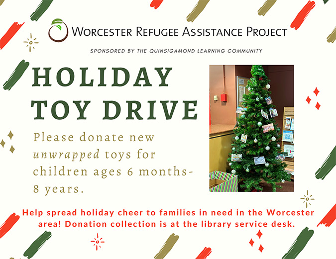 Image for WRAP holiday toy drive