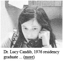 Dr. Lucy Candib circa 1975
