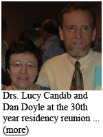 Drs. Lucy Candib and Dan Doyle