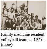 Family medicine resident volleyball team