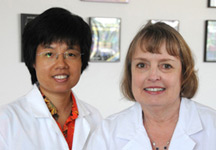 Jeanne Lawrence, PhD, and Jun Jiang, PhD