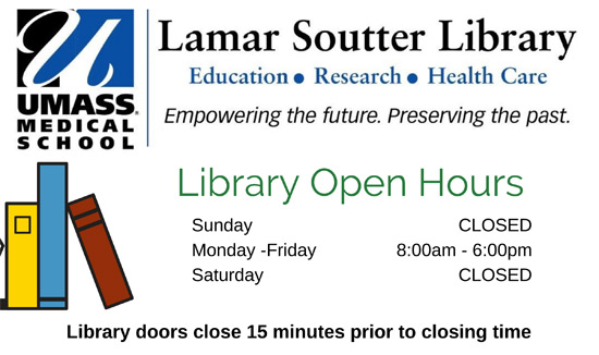 Image for new library hours