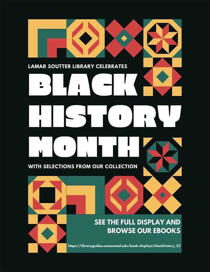 Image for Black History Month book display, 2023