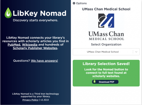 Libkey Nomad Screenshot