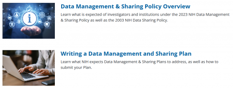 NIH DMSP policy page