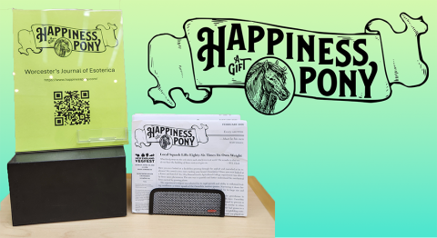 Happiness Pony at Lamar Soutter Library