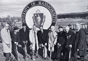 Officials At Groundbreaking Ceremony for UMMS
